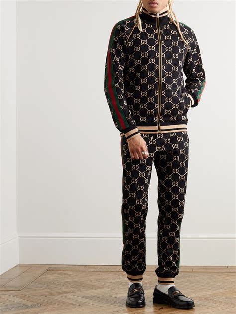 gucci men's sports jacket|gucci monogram jacket men.